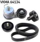 SKF Set curea transmisie cu caneluri SKF VKMA 64134 (VKMA 64134) - automobilus