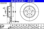 ATE Disc frana ATE 24.0116-0138.1 - piesa-auto