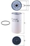 MAHLE filtru combustibil MAHLE KC 577D (KC 577D) - automobilus