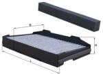 MAHLE Filtru, aer habitaclu MAHLE LAK 255 (LAK 255)
