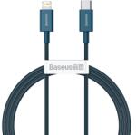 Baseus Superior USB Type-C - Lightning töltő és adatkábel PD 20W 1m kék (CATLYS-A03)