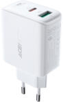 ACEFAST A5 fali töltő USB Type C / USB 32W PPS PD QC 3.0 AFC FCP fehér