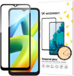 Wozinsky Xiaomi Redmi A2/Redmi A1 üvegfólia Wozinsky Full Glue 9H fekete kerettel tokbarát