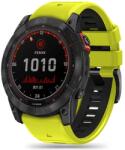 Tech-Protect Garmin Fenix 3/5X/3HR/5X Plus/6X/6X Pro/7X Tech-Protect Iconband Pro óraszíj katonai lime/fekete