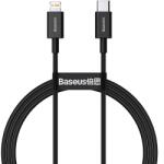Baseus Superior USB Type-C - Lightning töltő és adatkábel PD 20W 1m fekete (CATLYS-A01)