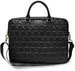 GUESS Torba 15' Quilted laptop táska fekete, notebook táska (GUCB15QLBK)