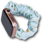 Apple Watch 4/5/6/7/8/SE (38/40/41mm) Fabric gumis óraszíj kék