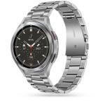 Tech-Protect Samsung Galaxy Watch 4 40/42/44/46 mm Tech-protect Stainless Szíj ezüst