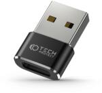 Tech-Protect Ultraboost USB - Type C adapter fekete