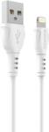 BOROFONE USB A - Lightning Kábel Borofone BX51 Triumph 2, 4A 1m fehér