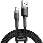 Baseus USB Lightning kábel - 2A 3m Baseus fekete-szürke