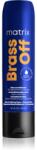 Matrix Brass Off balsam de păr cu efect de hrănire neutralizarea subtonurilor de alamă 300 ml
