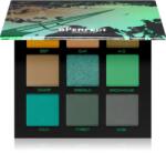 BPerfect Compass of Creativity East Emeralds Palette paletă cu farduri de ochi East Emeralds 110 g