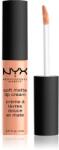 NYX Cosmetics Soft Matte Lip Cream ruj lichid mat, cu textură lejeră culoare 16 Cairo 8 ml