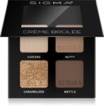 Sigma Beauty Quad paletă cu farduri de ochi culoare Crème Brűlée 4 g