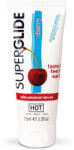Shiatsu HOT Superglide edible lubricant waterbased - CHERRY 75 ml