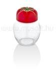 HANE IRIS Tomato üveg fűszertartó 210ml piros színű HN-1208 (HN-1208) (HN-1208)