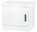 Formrack 9U 600x600 IP66 kültéri rack szekrény 100 mm lábazattal , dupla rétegű (OUT-9U600ZW) (OUT-9U600ZW)