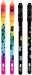 Happy Color Roller gel cu rescriere, 0.5 mm, albastru, Miaow, Happy Color HA412001MA-3BUC