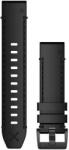 Garmin Curea Garmin MARQ, piele, neagră, cataramă neagră