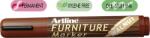 Artline Marker Artline 95, pentru mobilier din lemn (retusuri), corp plastic, varf tesit 2.0-5.0mm - nuc (EK-95-B1-WA) - forit