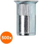 Bralo Set 500 x Piulite-nit Ingropate Cap Tesit Redus Inox-M 4 x 11 (COR-500xBR.373204006S)