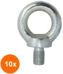 Schaefer-Peters Set 10 x Surub Ridicare 580 Inox A2 -M6 (COR-10x058026S)