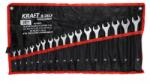 Kraft&Dele Csillag-villáskulcs készlet, felakasztható tokban 17db 6-22mm KD10923 (KD10923)