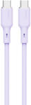 AUKEY USB-C to USB-C Cable Aukey CB-SCC102, 100W, 1.8m (lavender) (CB-SCC102 Lavender) - mi-one