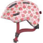 ABUS kerékpáros gyerek sisak Smiley 3.0 LED, In-Mold, rose strawberry, S (45-50 cm)
