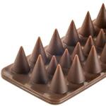 4-Home Set de 4 bucăți de țepușe pentru păsări, plastic maro, 50 x 4, 5 cm
