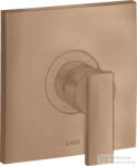 Hansgrohe AXOR Citterio falsík alatti kád/zuhany csaptelep, szálcsiszolt vörös arany hatású 39655310 (39655310)