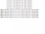 Samsung Háttérvilágítás Samsung 55coll 7+5LED 3V D4GE-550DC 12db/csomag
