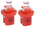 Jacky Izzó 12V műszerfalizzó LED 2db (B8, 5D) piros 58922R