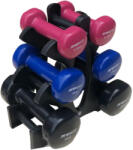 ENERO-Fit Súlyzó szett állvánnyal, 7 kg - vinyl borítás - ENERO-Fit (VIC_1052687)