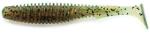 Fishup Fishup_U-Shad 4" 8Pcs. 017 - Motor Oil Pepper (FHL24-106)