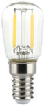 V-TAC Átlátszó LED izzó filament COG E14 ST64 2W 4000K kisgömb - 214445