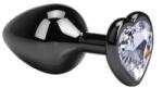 Guilty Toys Anal Plug Dark Anal Plug Medium, Heart Shape, Clear