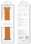 DEVIA Apple iWatch Devia Elegant Leather Two-Tone 38/40/41mm óraszíj - Sárga