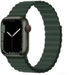 DEVIA Apple iWatch Devia Delux Sport 3 Silicone Magnet 38/40/41mm Óraszíj - Sötétzöld