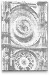  PontPöttyöző - A prágai csillagászati óra közelről Méret: 20x30cm, Keretezés: Keret nélkül (csak a vászon), Szín: Zöld
