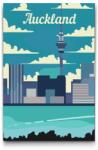  Festés számok szerint - Auckland, Új-Zéland Méret: 40x60cm, Keretezés: Kartonlemezen