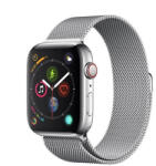 DEVIA Apple iWatch Devia Elegant Milanese 42/44mm óraszíj - Ezüst
