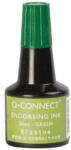 Q-CONNECT Cerneală de ștanțare Q-CONNECT verde 28ml