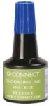 Q-CONNECT Cerneală pentru ștampilă Q-CONNECT albastră 28ml