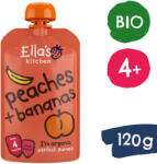 Ella's Kitchen BIO Banán és őszibarack (120 g) - mamasbaby
