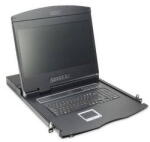 Assmann Switch KVM Assmann 19" 1HE TFT dt. Layout 8Port Touchpad schwar (DS-72211-2GE)