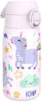 ION8 I8TS320PPUNIC Vizes palack gyerekeknek, rozsdamentes acél, 320 ml, Unicorns (I8TS320PPUNIC)