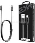 NEXTONE LGHT-USBA-MET-SG 1m USB A-Lightning metál kábel (LGHT-USBA-MET-SG) (LGHT-USBA-MET-SG)