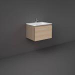RAK Ceramics Mobilier pentru lavoar Rak, Joy-Uno 60 cm, suspendat, 1 sertar, scandinavian oak (UNOWH060SOK)